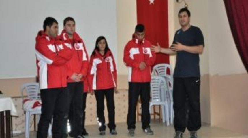 &Ouml;ğrencilere Afet Eğitimi Verildi