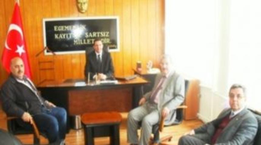 Kof&ccedil;az Kaymakamı &Ouml;zderin&rsquo;e Ziyaret