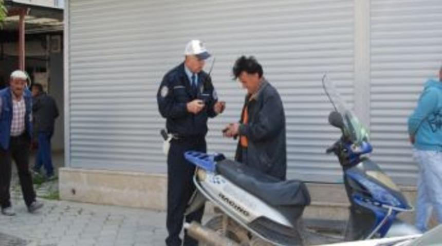 Fethiye&rsquo;de Motor S&uuml;r&uuml;c&uuml;lerine Ceza Yağdı