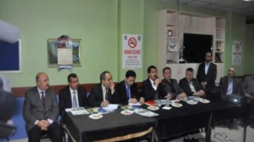 Başkan Yaman T&uuml;m-kar-der'i Ziyaret Etti