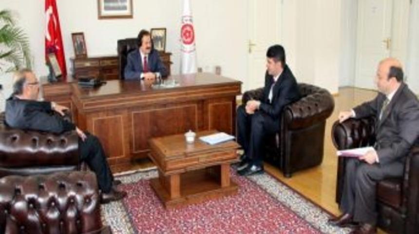 Rekt&ouml;r Kocacık&rsquo;a Ziyaret