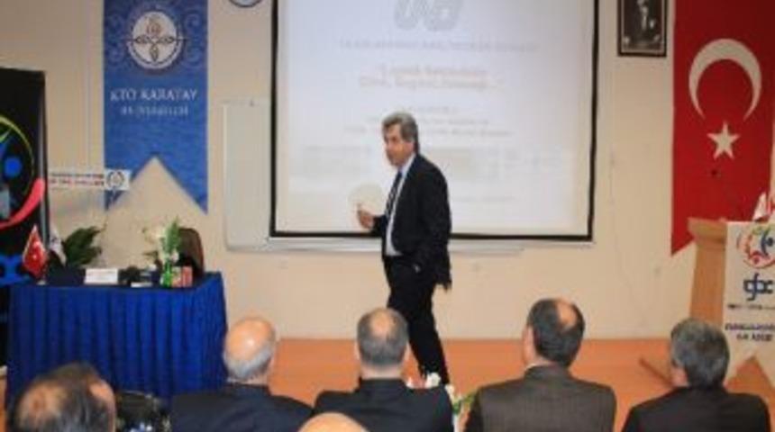 Kto-karatay &Uuml;niversitesi&rsquo;nde &ldquo;lojistik Sekt&ouml;r&uuml;&rdquo; Konferansı