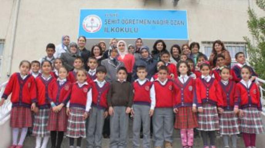 F.&Uuml; Kadınlar kolundan &ouml;ğrencilerine giysi yardımı