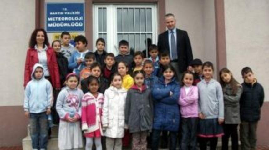 &Ouml;ğrenciler, Hava Durumunu Yerinde &Ouml;ğrendiler