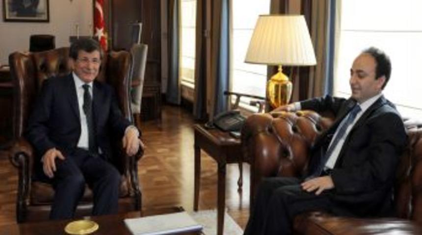 Dışişleri Bakanı Davutoğlu, Baydemir'i Kabul Etti