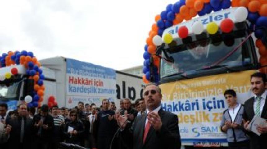 Samanyolu Ve Kimse Yok Mu, Hakkari&rsquo;ye 2 TIR Yardım G&ouml;nderdi