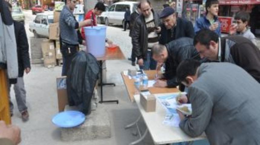 İmza Kampanyası Emet'te De Başladı