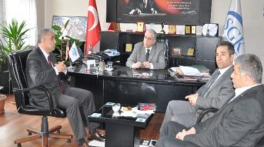 T&uuml;rk B&uuml;ro-sen'den Sgk'ya Ziyaret