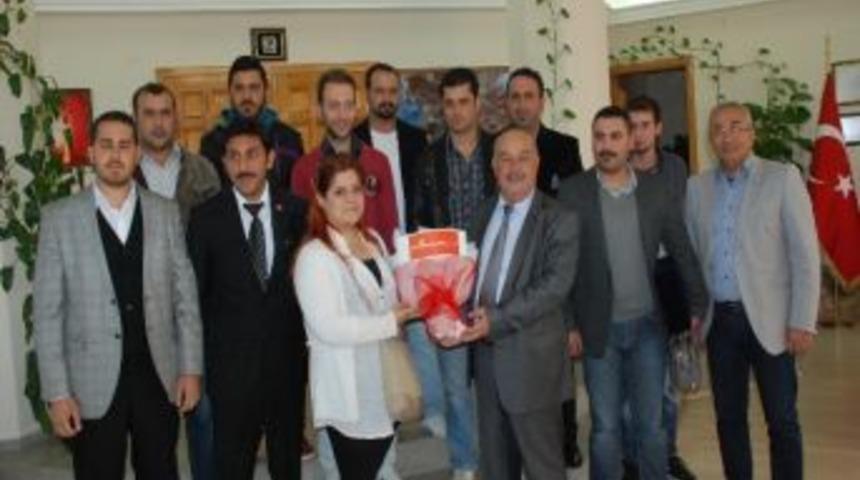 Chp Didim Gen&ccedil;lik Kolları Y&ouml;netiminden Başkan Kamacı&rsquo;ya Ziyaret