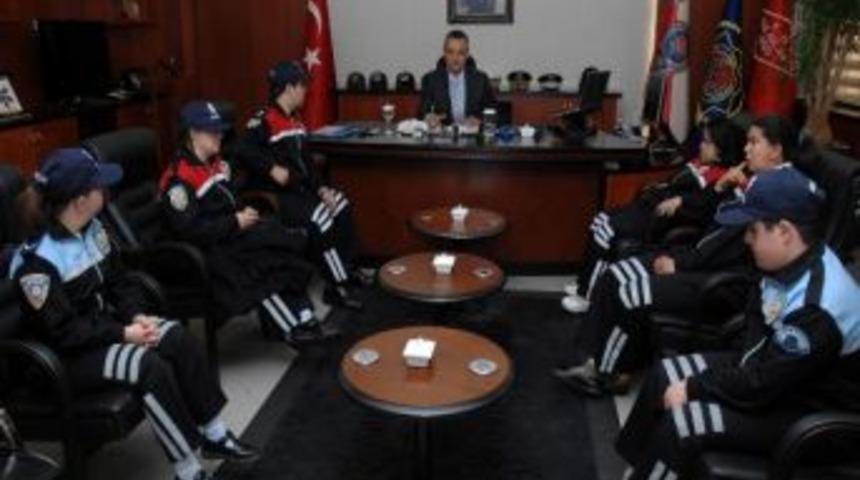 Down Sendromlu &Ccedil;ocuklar Emniyet M&uuml;d&uuml;r&uuml; Aydın&rsquo;ı Ziyaret Etti
