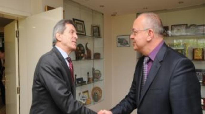 M&uuml;steşar Haluk Ilıcak&rsquo;dan Başkan Erg&uuml;n&rsquo;e Ziyaret