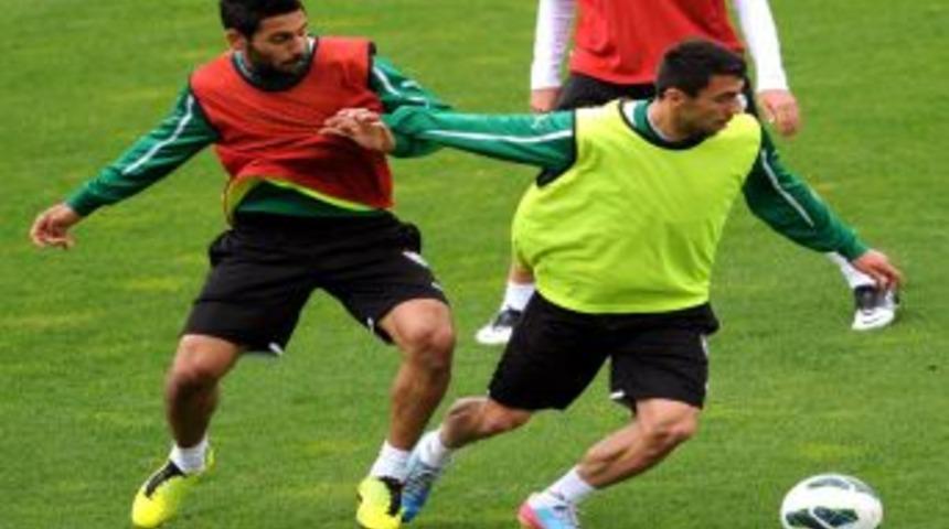 Bursaspor, Stadyumda &Ccedil;alıştı