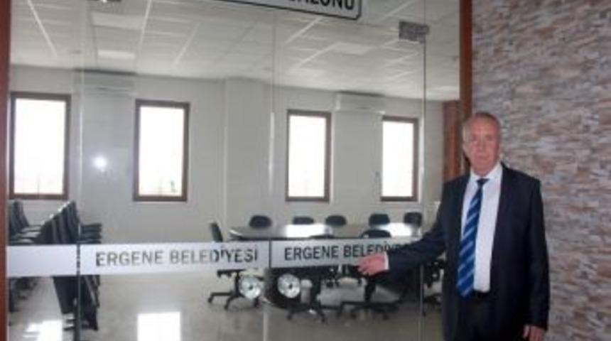 Yeni İl&ccedil;e Olan Ergene&rsquo;de Belediye Binası Marmaracık&rsquo;ta Hazır