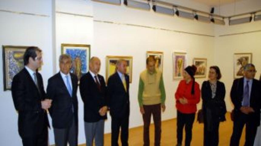 Sanko Sanat Galerisi&rsquo;nde &lsquo;&rsquo;heykel- Resim&rsquo;&rsquo; Sergisi A&ccedil;ıldı