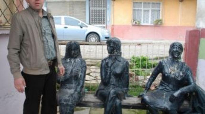 Tabya Başındaki 3 Kız Bakıma Alındı