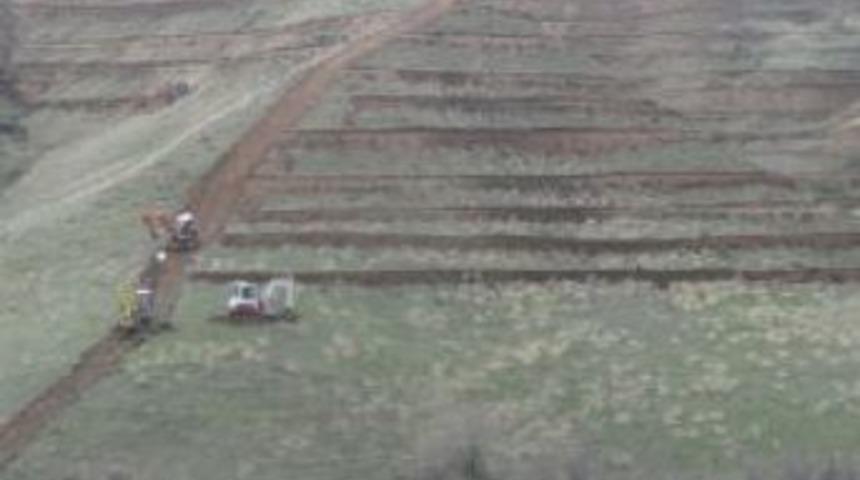 &Ccedil;orum Yolunda Teraslama &Ccedil;alışmaları
