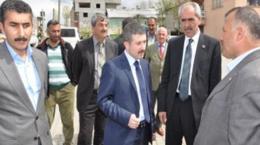 Hask&ouml;y Kaymakamı Bayar, Esnaf Ziyaretlerinde Bulundu