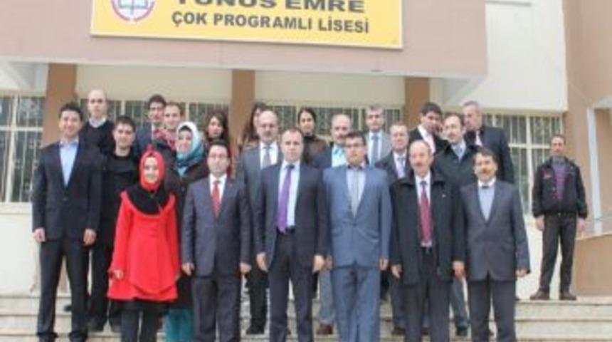 Milli Eğitim M&uuml;d&uuml;r&uuml; Sultanoğlu, Sarıveliler'de İncelemelerde Bulundu