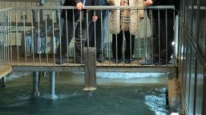 Adalet Bakanı Ergin, Kaptaj Tesislerini Gezdi