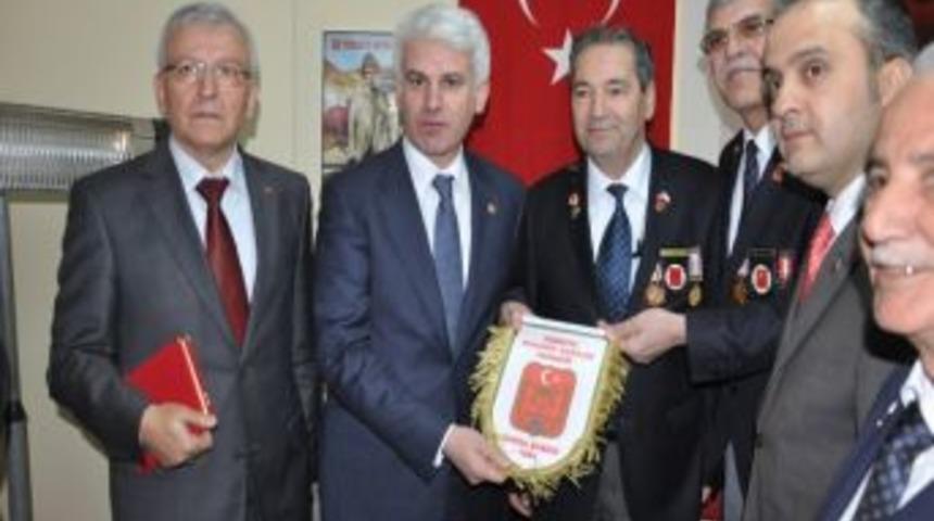 Muharip Gaziler Derneği İneg&ouml;l İrtibat B&uuml;rosu Hizmete A&ccedil;ıldı