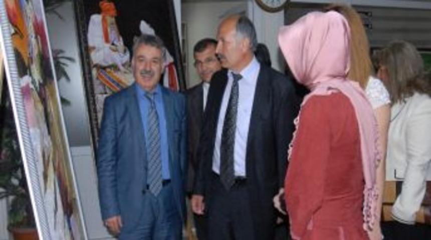 Adıyaman Belediyesi Resim Sergisi A&ccedil;ıldı