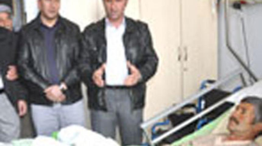 Koyunları otlatırken mayına bastı