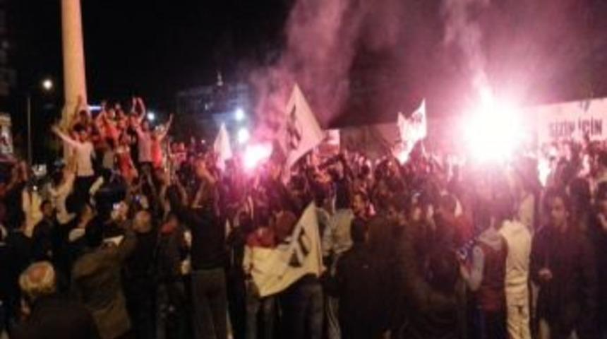 Aydın&rsquo;da Gece Yarısı Şampiyonluk Kutlaması