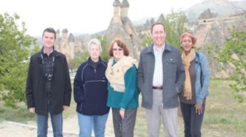 Houston Belediye Başkanı Parker, Kapadokya B&ouml;lgesini Gezdi