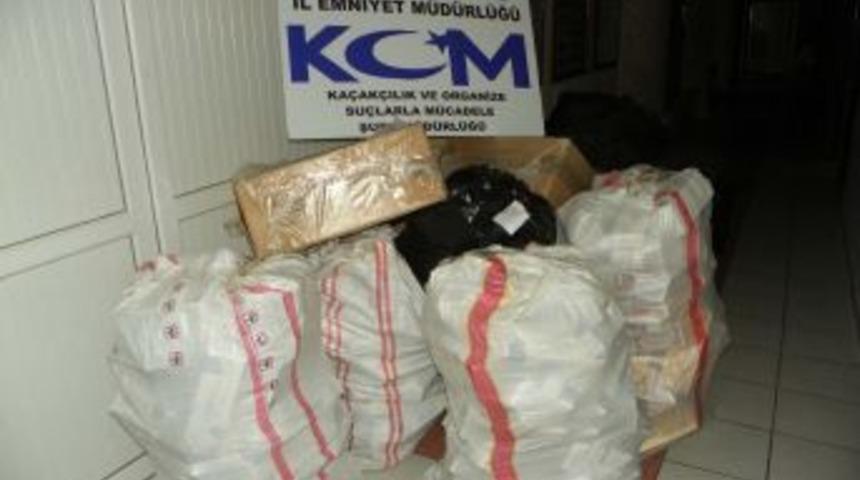 Kırıkkale'de Ka&ccedil;ak Sigara Operasyonu