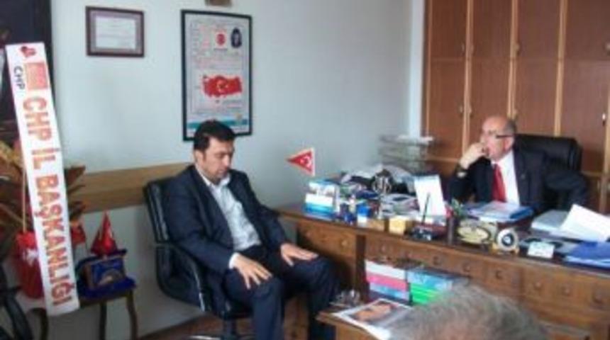 Chp&rsquo;den T&uuml;rk Eğitim Sen Nevşehir Şubesine Ziyaret