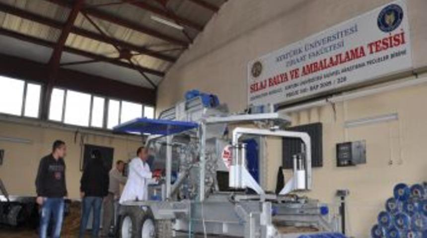 &Uuml;niversite, Kaba Yem Problemini Paketlenmiş Silajla &Ccedil;&ouml;zecek