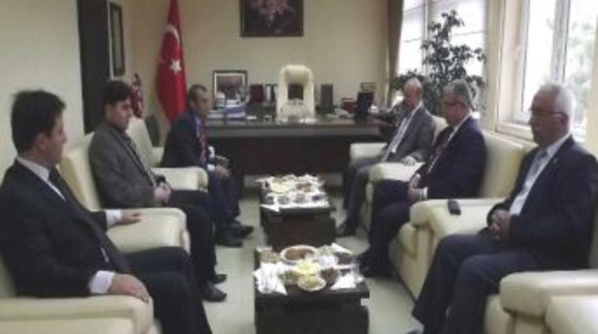 Ak Partili Tüfekçi’den Kaymakam Sonel’e Ziyaret