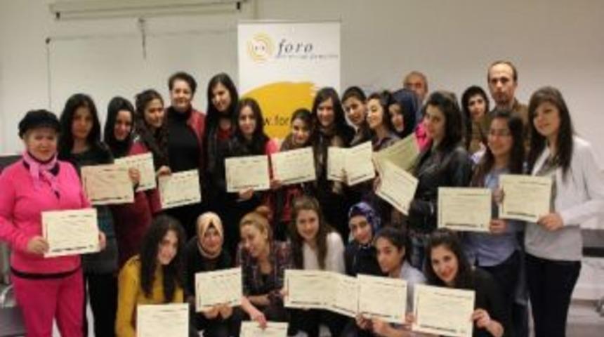 Şahinbey Kız Teknik Lisesi Mezunları Avrupa&rsquo;da Staj Yaptı