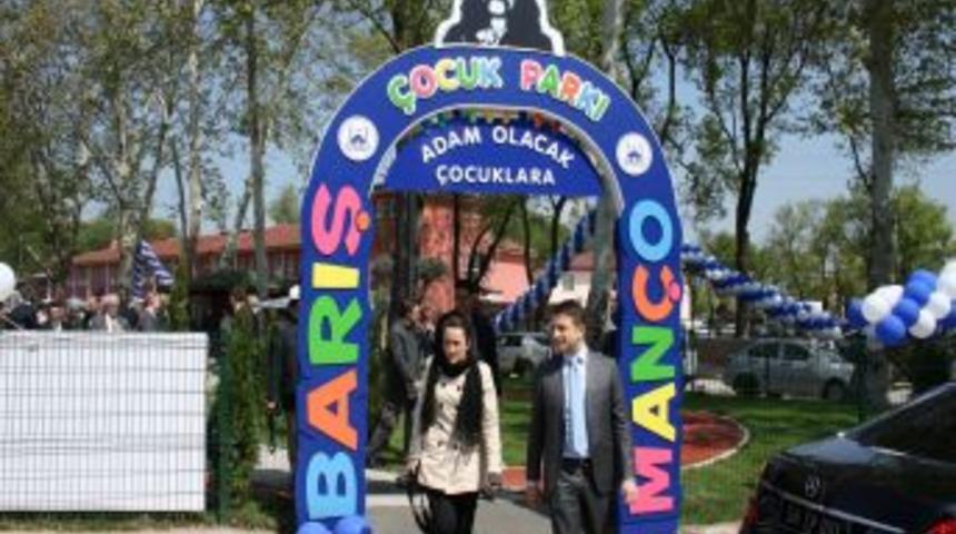 Barış Man&ccedil;o &Ccedil;ocuk Parkı A&ccedil;ıldı