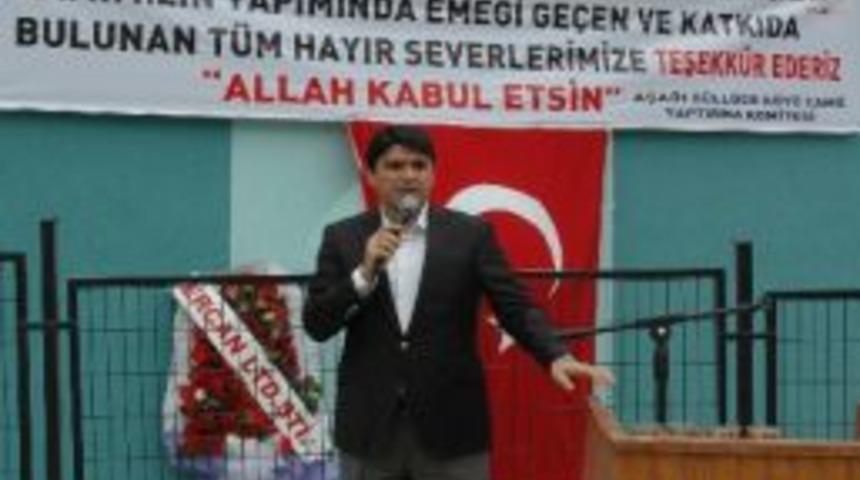 Aşağı G&uuml;ll&uuml;ce Camii İbadete A&ccedil;ıldı.