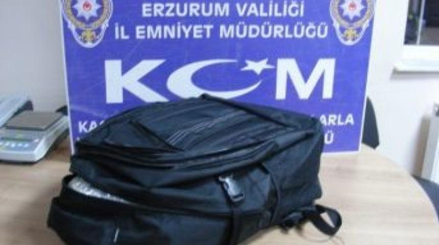Erzurum&rsquo;da Esrar Operasyonu