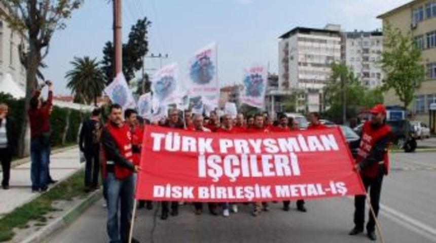 Prysmian İş&ccedil;ilerinden Eylem