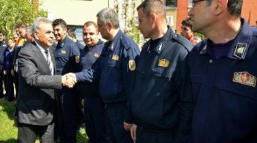 Başkan Kocaoğlu İtfaile Teşkilatını Ziyaret Etti