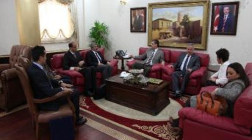 Harran Okul&uuml; Protokol G&ouml;r&uuml;şmesi Yapıldı