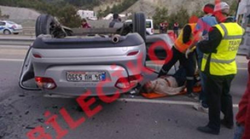 Galatasaray sorumlusu kaza yaptı