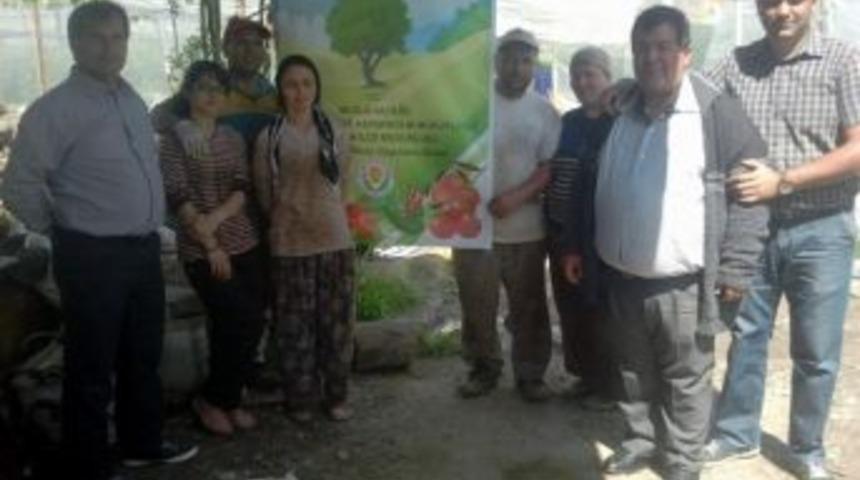 Dalaman&rsquo;da &lsquo;&ccedil;ift&ccedil;i Tarla Okulları&rsquo; Eğitimleri Başladı