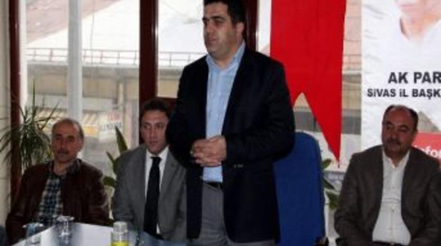 Ak Parti İl Başkanı Kuru, İl&ccedil;e Danışma Meclislerine Katıldı