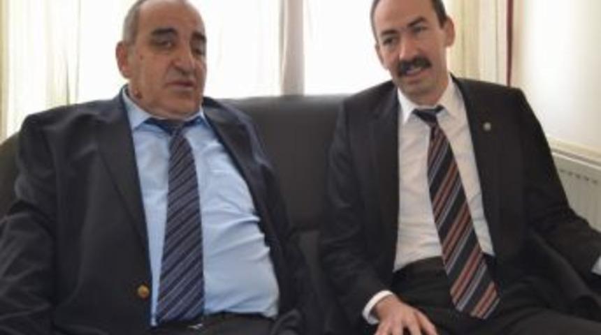 Kto Başkan Adayı &Ouml;mer G&uuml;lsoy&rsquo;dan Rakibi Nuh Mehmet Delikan&rsquo;a Ziyaret
