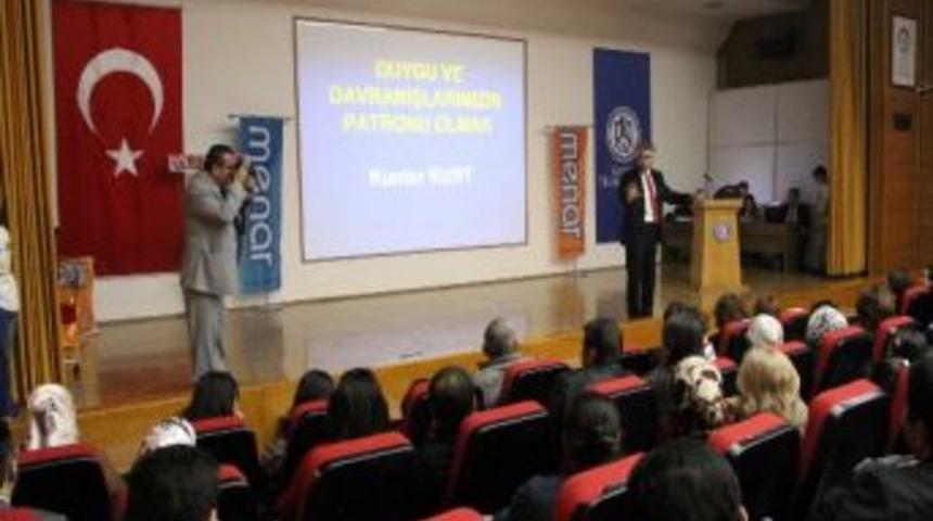 Konya&rsquo;da &ldquo;duygu Ve Davranışlarımızın Patronu Olmak&rdquo; Konulu Seminer