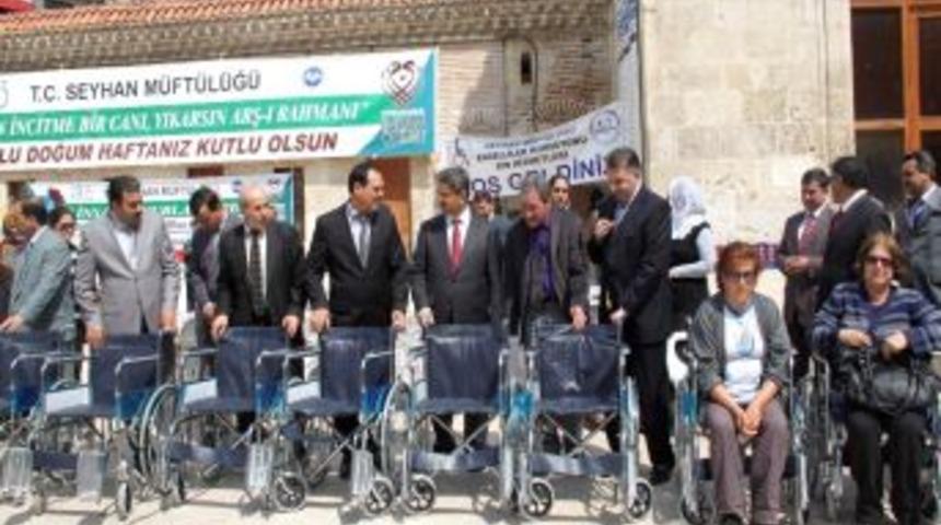11 Engelliye Tekerlekli Sandalye Dağıtıldı