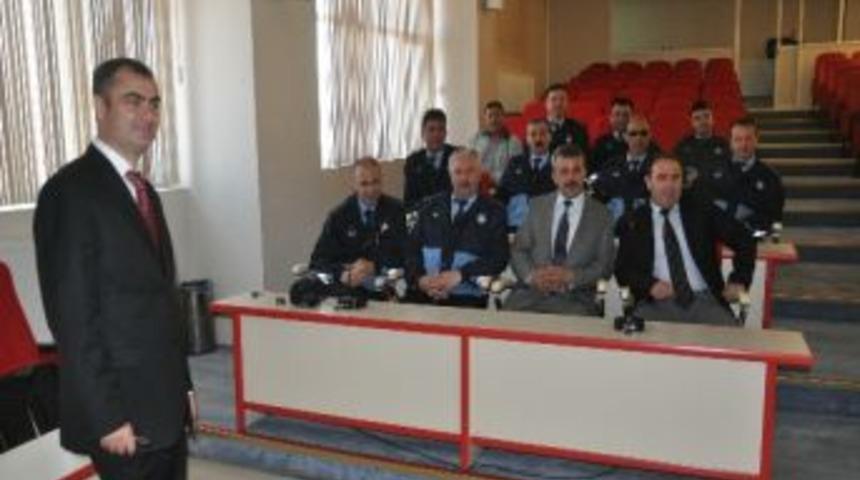 Soma Belediyesi Zabıtalarına 'b&uuml;y&uuml;kşehir' Dersi