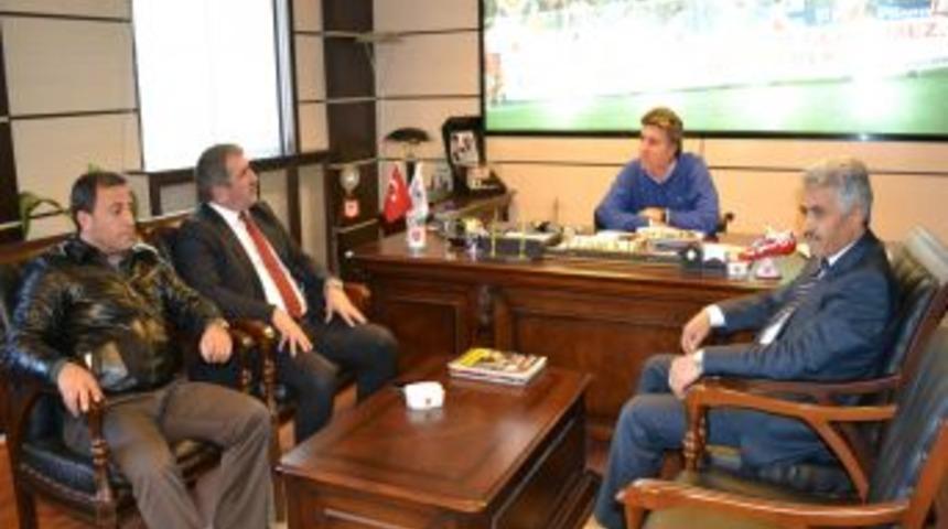 AK Parti'den Samsunspor'a Ziyaret
