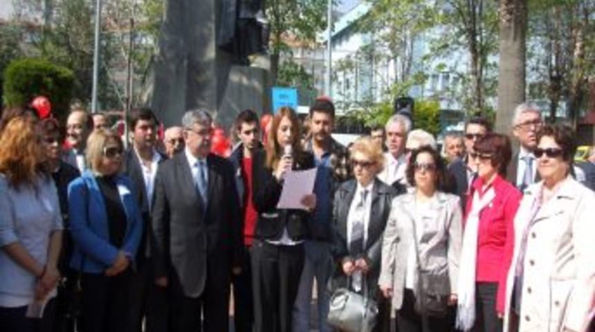 Mudanya'da CHP'lilerden 'TC' Tepkisi