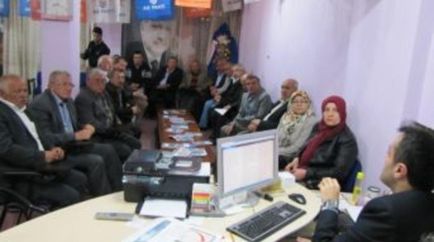 Hisarcık&rsquo;ta Ak Parti İl&ccedil;e Danışma Meclisi Toplantısı