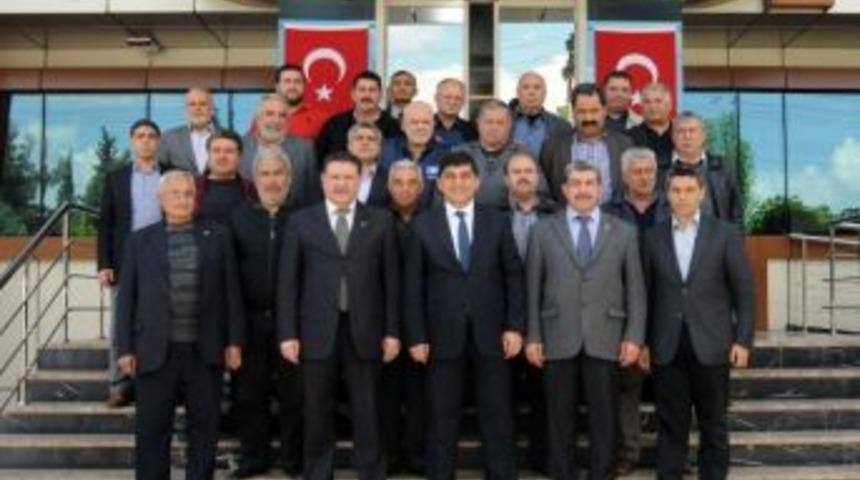 Başkan Fadıloğlu K&uuml;sget Esnafını Ziyaret Etti